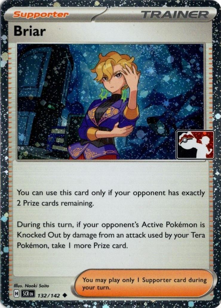 Stellar Crown Briar [Prize-Pack-Series-7] Pokémon card